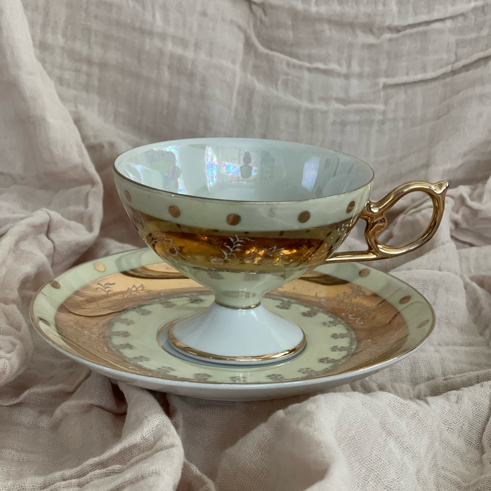 Vintage Royal Halsey very fine china by Lipper & Mann Creations Made in Japan